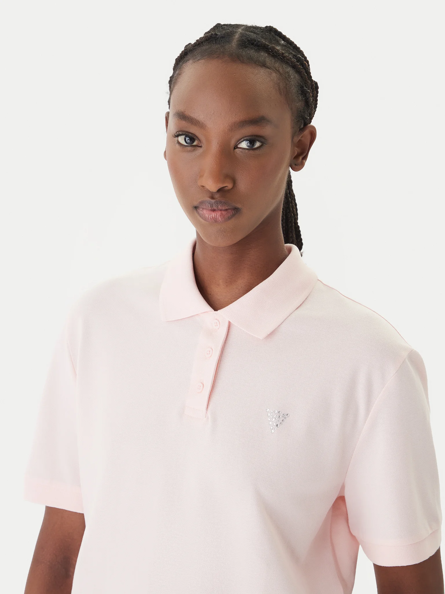 Polo Solto SILVY Rosa - Guess  3