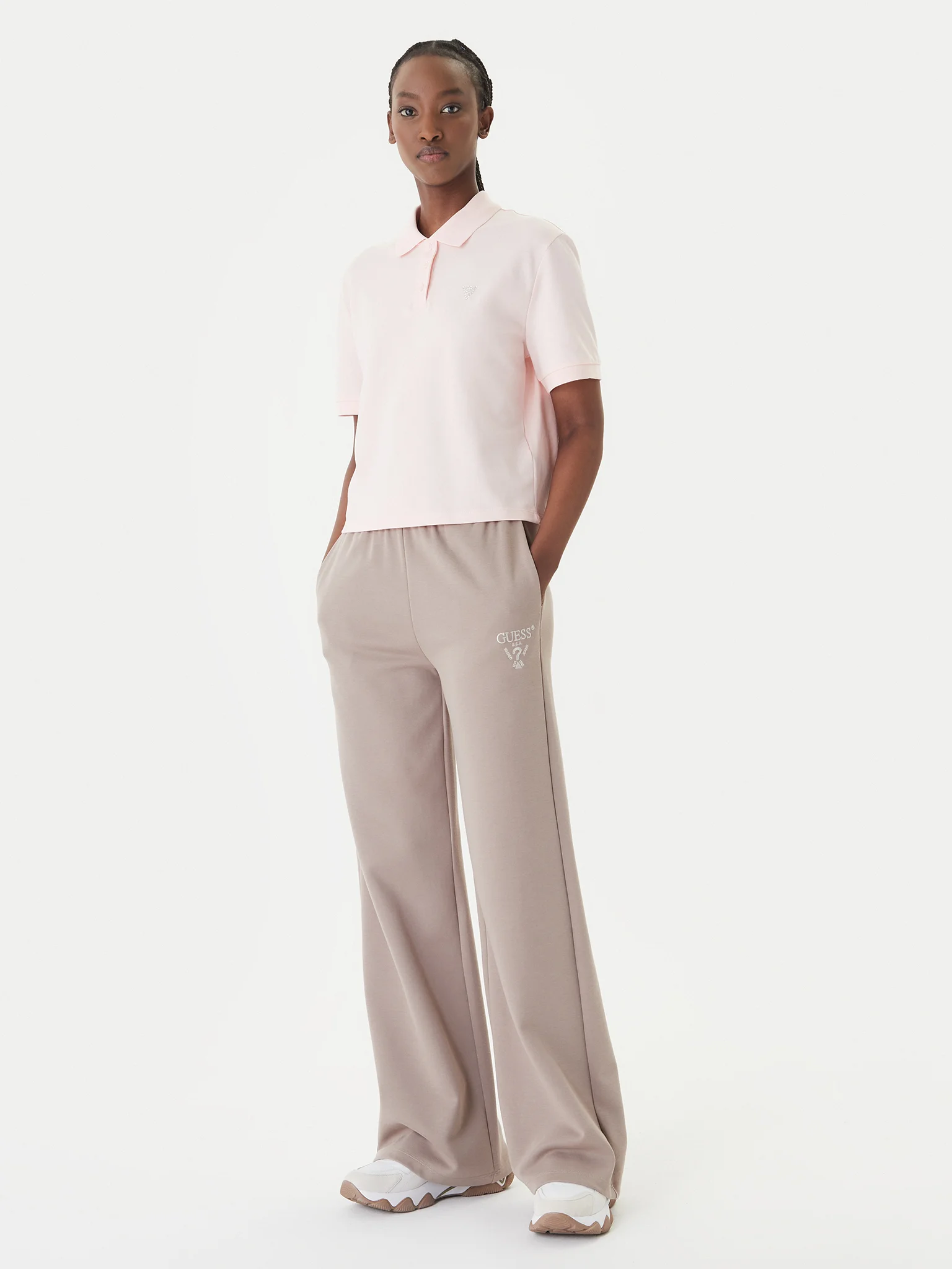 Polo Solto SILVY Rosa - Guess  5