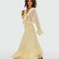 Vestido Comprido GISELE Amarelo - Josh V - Miniatura 2