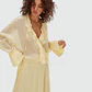 Vestido Comprido GISELE Amarelo - Josh V - Miniatura 5