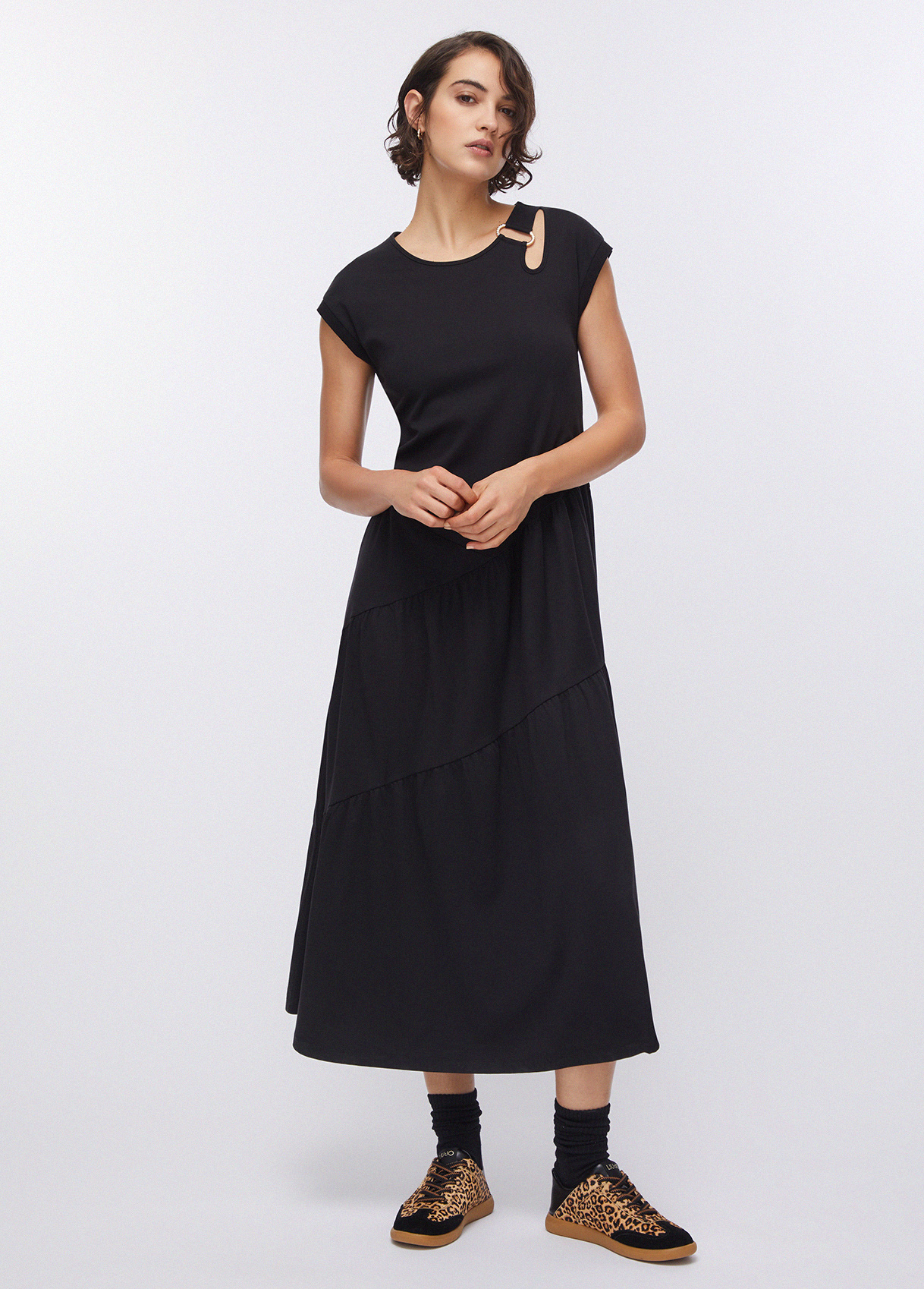 Vestido de Comprido Preto - LIU JO 1