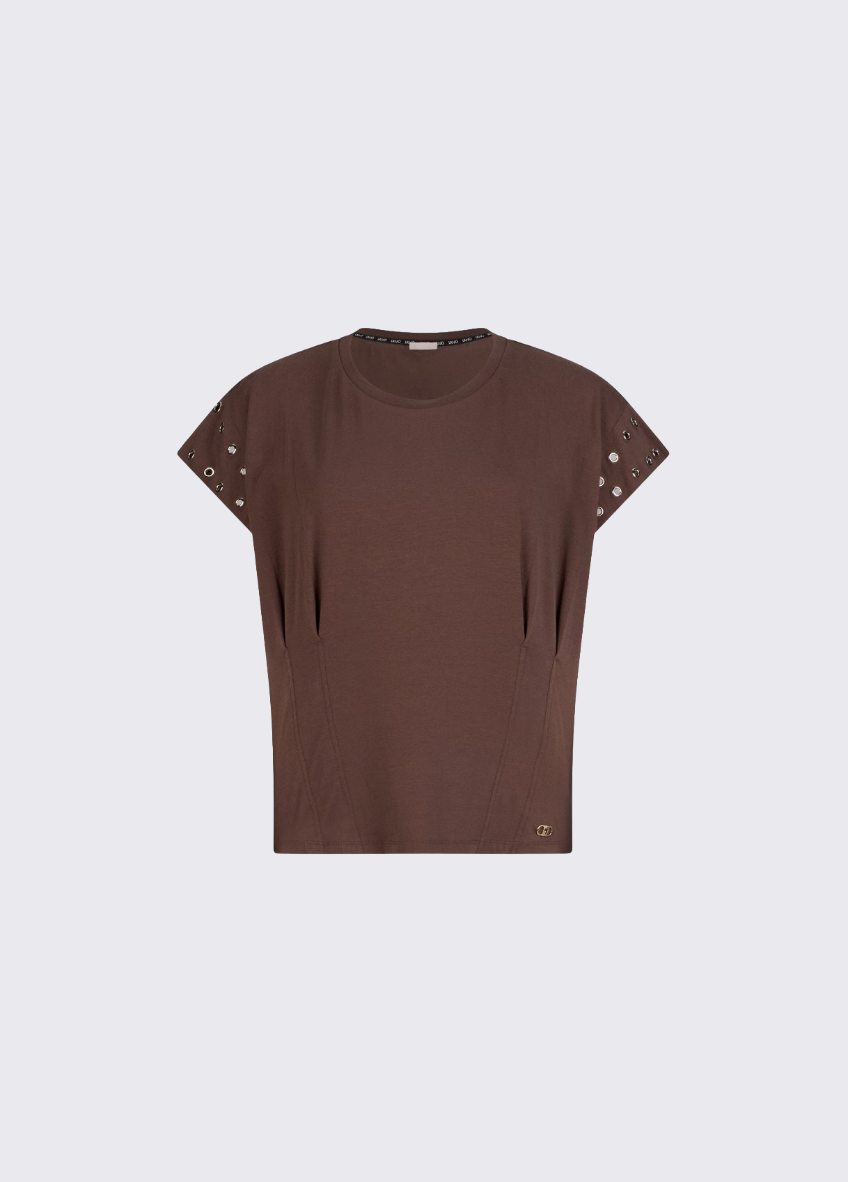 T-shirt com Ilhós Castanho  - LIU JO 6