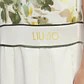 Vestido Curto Floral Branco e Verde - LIU JO  - Miniatura 2