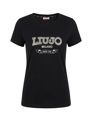 T-shirt Básica Preto - LIU JO