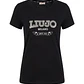 T-shirt Básica Preto - LIU JO - Thumbnail 2