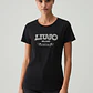 T-shirt Básica Preto - LIU JO - Thumbnail 1