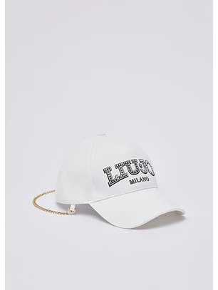 Boné com Corrente Branco - LIU JO 