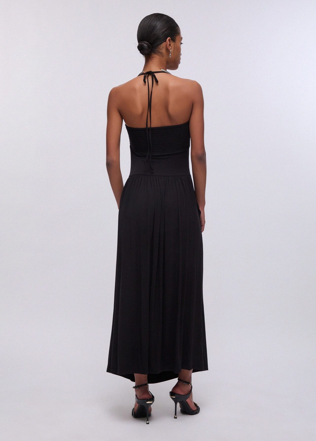 Vestido Malha Fria Cai Cai Preto - LIU JO  2