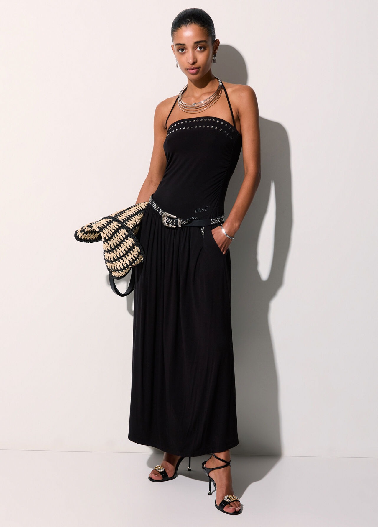 Vestido Malha Fria Cai Cai Preto - LIU JO  3
