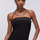 Vestido Malha Fria Cai Cai Preto - LIU JO  - Thumbnail 5