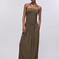 Vestido Malha Fria Cai Cai Verde - LIU JO - thumbnail 1