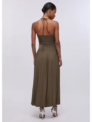 Vestido Malha Fria Cai Cai Verde - LIU JO