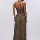 Vestido Malha Fria Cai Cai Verde - LIU JO - thumbnail 2