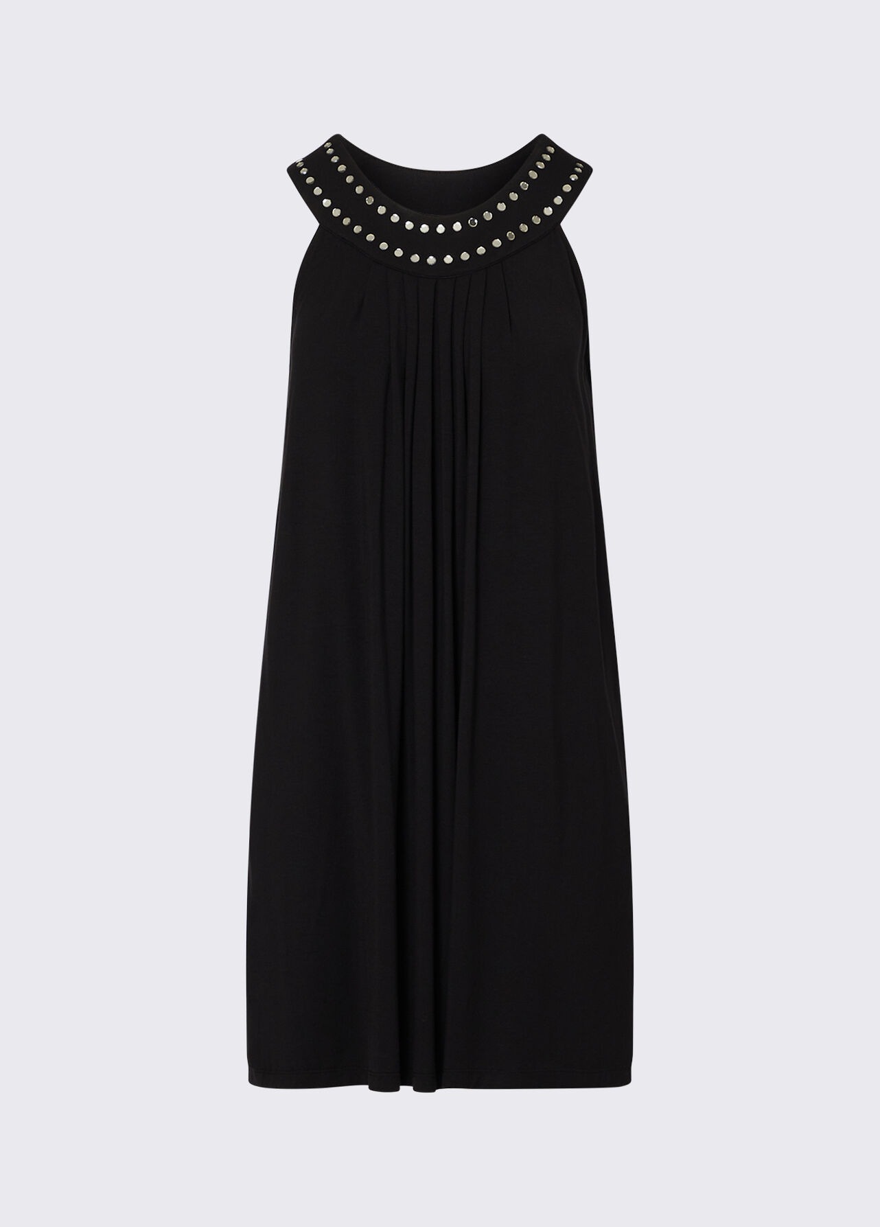 Vestido Curto com Tachas Preto - LIU JO  7