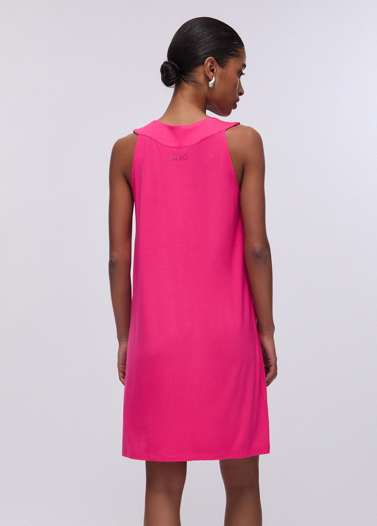 Vestido Curto com Tachas Rosa - LIU JO  2