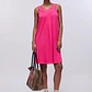 Vestido Curto com Tachas Rosa - LIU JO  - Miniatura 7