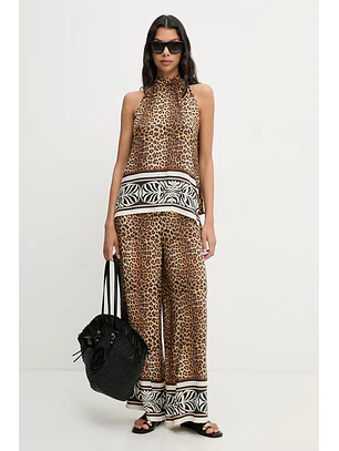 Top Halter Animal Print - LIU JO 