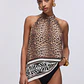 Top Halter Animal Print - LIU JO  - thumbnail 1