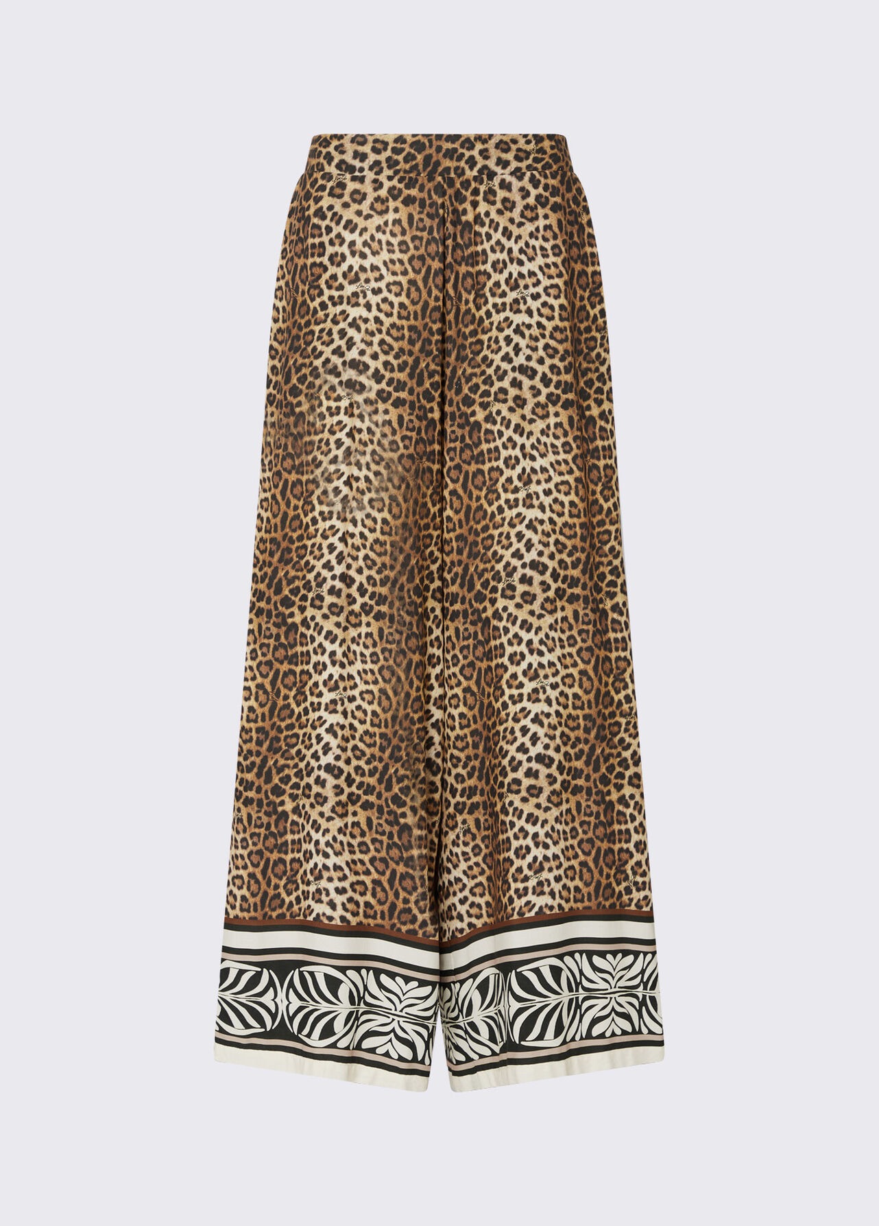 Calças Largas Animal Print - Liu Jo  7