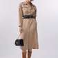 Vestido Camiseiro Comprido com Strass Bege - LIU JO - vignette 4