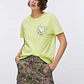 T-shirt Cupido Estampa Costas Verde - LIU JO - Thumbnail 1
