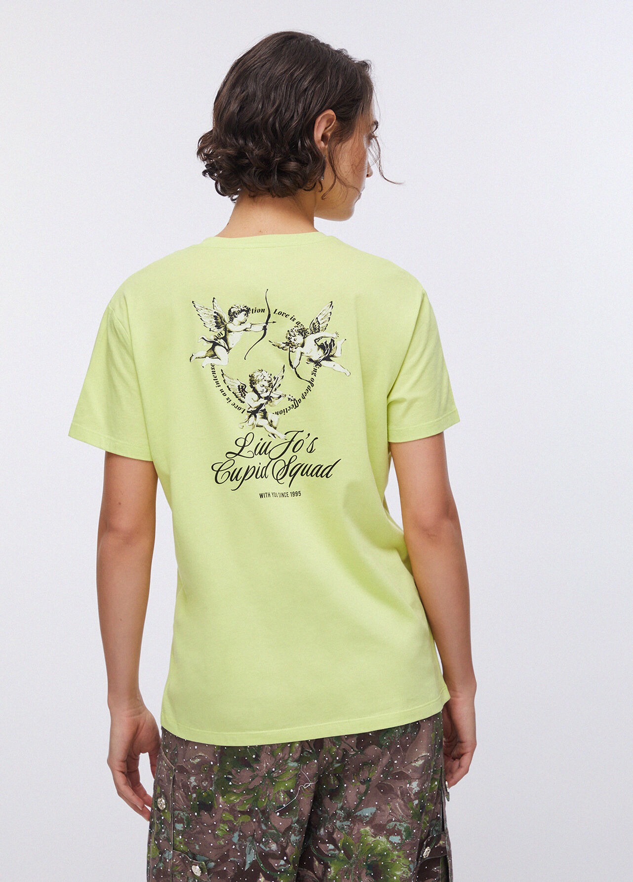 T-shirt Cupido Estampa Costas Verde - LIU JO 3