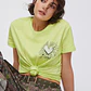T-shirt Cupido Estampa Costas Verde - LIU JO - Thumbnail 4