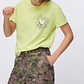 T-shirt Cupido Estampa Costas Verde - LIU JO - Thumbnail 5