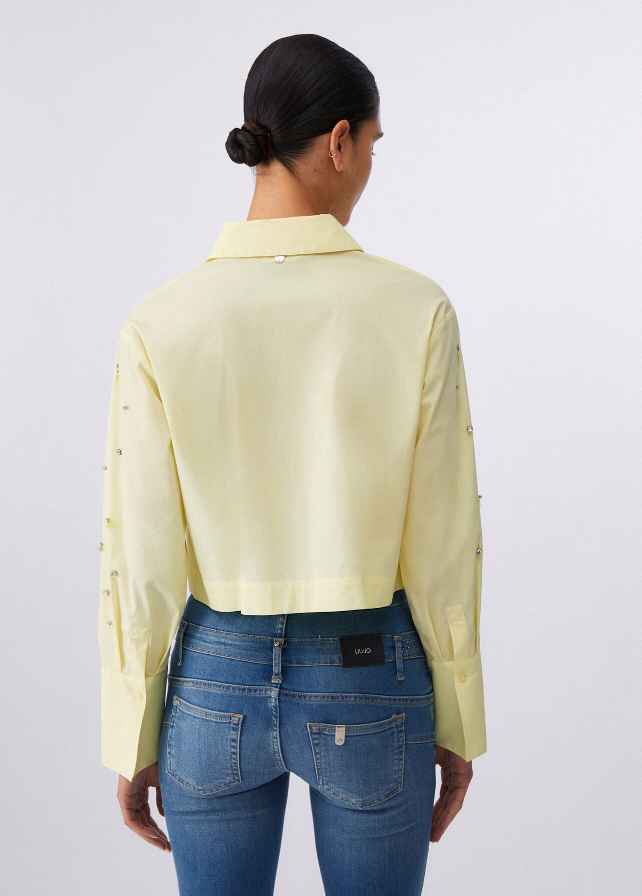 Camisa com Latenjoulas Amarelo - LIU JO 2
