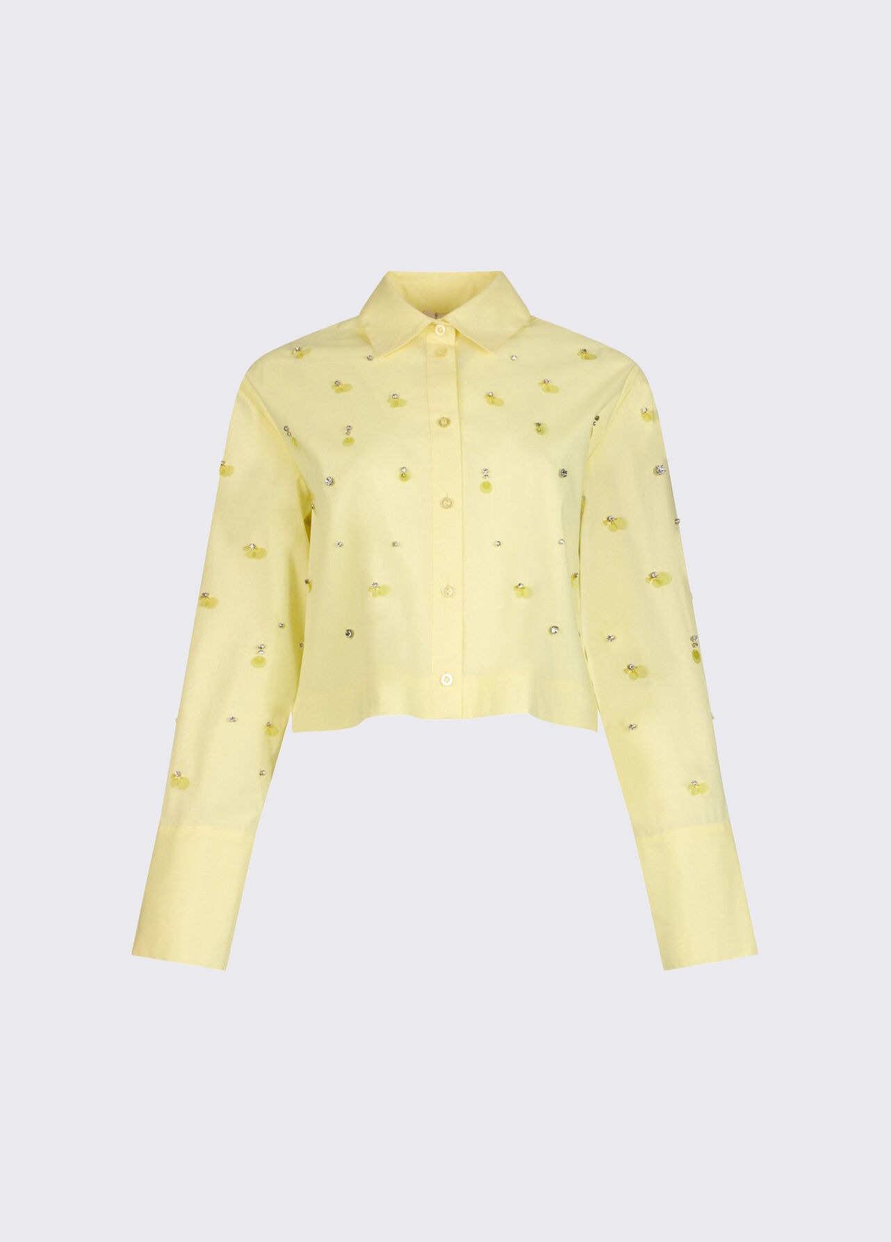 Camisa com Latenjoulas Amarelo - LIU JO 7