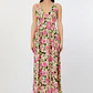 Vestido de Alças Florar Rosa e Verde - LIU JO - Thumbnail 1