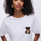 T-shirt Urso com Balão Branco - LIU JO - Miniatura 2