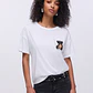 T-shirt Urso com Balão Branco - LIU JO - Miniatura 1