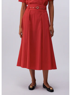 Saia Comprida Vermelho - Liu Jo 