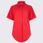 Camiseiro Manga Curta Vermelho - Liu Jo - vignette 5