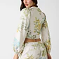 Blusa Manga Comprida SHIRLEY Garden Folhas Branco - Guess - Thumbnail 3