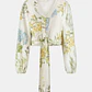 Blusa Manga Comprida SHIRLEY Garden Folhas Branco - Guess - Thumbnail 4