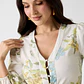Blusa Manga Comprida SHIRLEY Garden Folhas Branco - Guess - Thumbnail 5