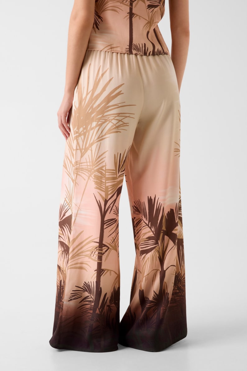 Calças FLEUR Estampadas Nude - Guess 3