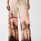 Calças FLEUR Estampadas Nude - Guess - Thumbnail 1
