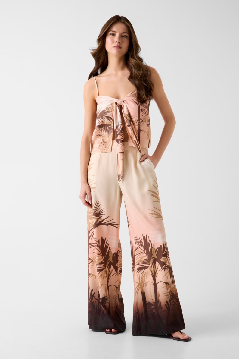 Top FLEUR Estampado Nude - Guess  2