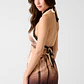 Vestido Curto FLEUR Estampado Nude - Guess - Miniatura 3