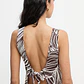 Top de Cavas ZOE Zebra Castanho - Guess  - Thumbnail 3