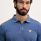 Polo de Homem Básico Azul - Guess - thumbnail 4