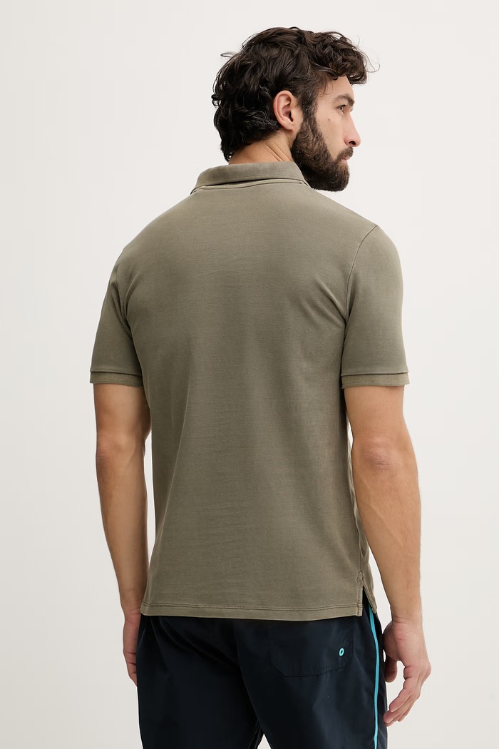 Polo de Homem Básico Verde - Guess 2