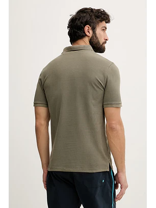 Polo de Homem Básico Verde - Guess