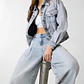 Blusão de Ganga Vintage - Guess Jeans - Thumbnail 2