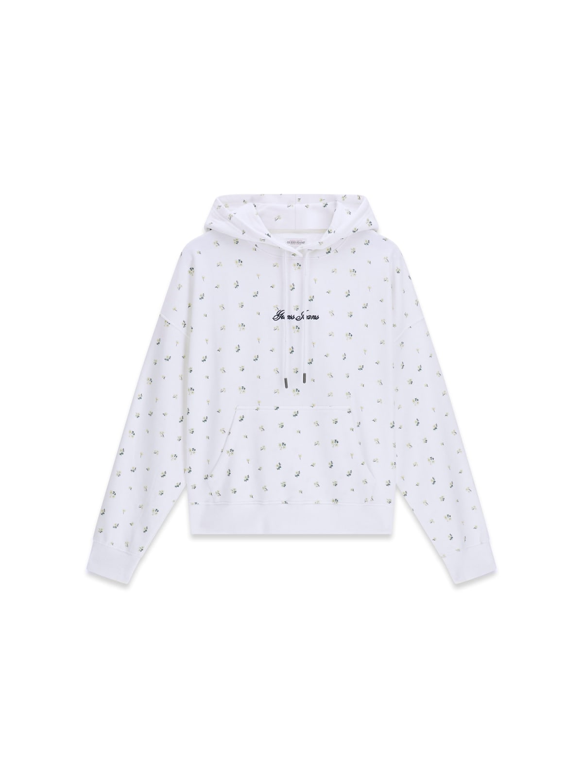 Sweat Oversize Florzinhas Branco - Guess Jeans 5