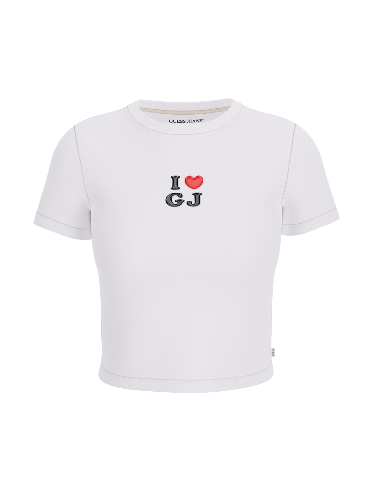 T-shirt Justa GJ Branco - Guess Jeans 4
