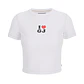 T-shirt Justa GJ Branco - Guess Jeans - vignette 4